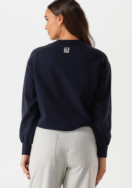 Donkerblauwe PENN & INK Sweater W24F1552LTD - large