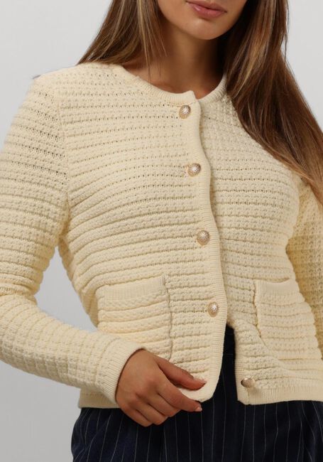 JANICE Gilet JIMM Écru - large