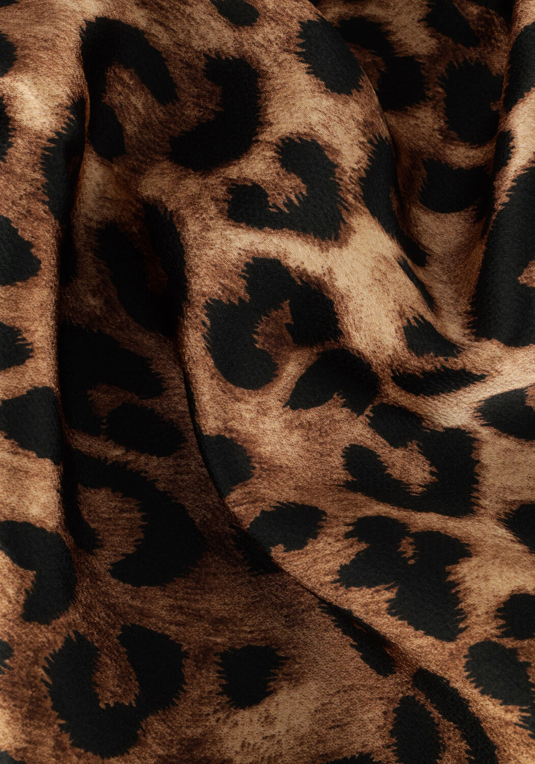 STUDIO AMAYA Pantalon large AUSTIN en marron - large