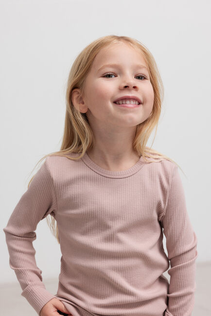 MARMAR COPENHAGEN Haut PLAIN TEE LS Rose clair - large