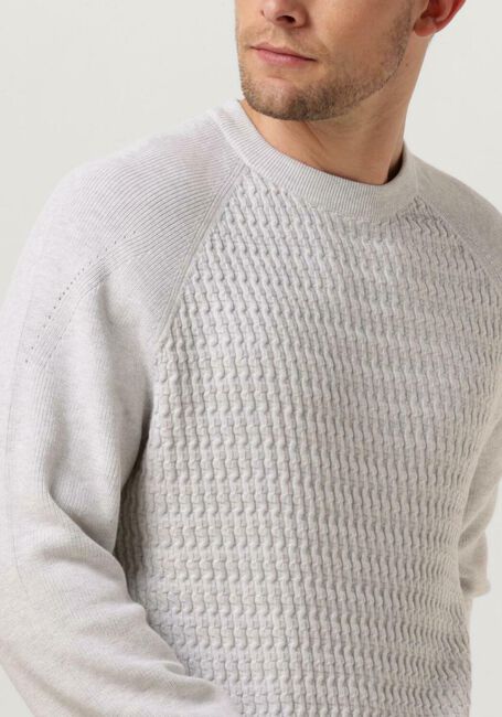 VANGUARD Pull CREWNECK COTTON en blanc - large