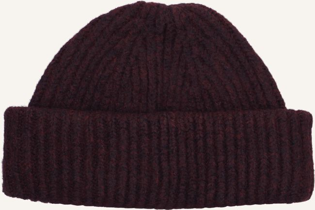 Rode CALVIN KLEIN Muts WOOL BLEND BEANIE Rode CALVIN KLEIN Muts WOOL BLEND BEANIE - large