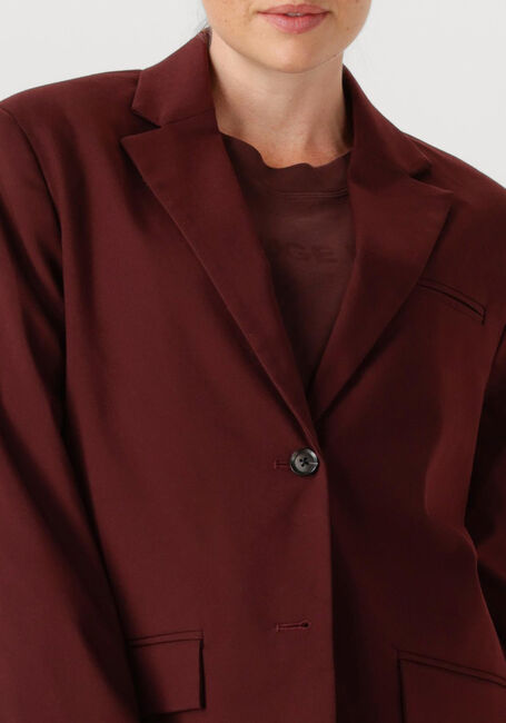 ROUGE EDIT Blazer ROULIA LS OVERSIZED BLAZER Bordeaux - large