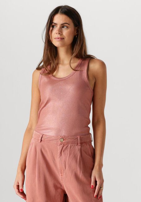 SUMMUM T-shirt RIB TANKTOP COTTON RIB Métallique - large
