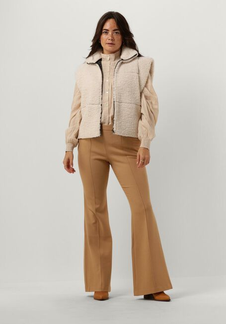 Beige RUBY TUESDAY  KAYA COLL SMOCK AND PINTUCK BLOUSE - large