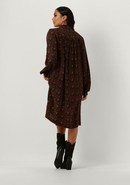 SISSEL EDELBO Robe midi GABRIELE SILK DRESS en noir - large