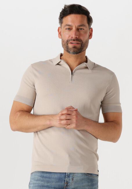 GENTI Polo POLO ZIP SS K2053-1260 en beige - large