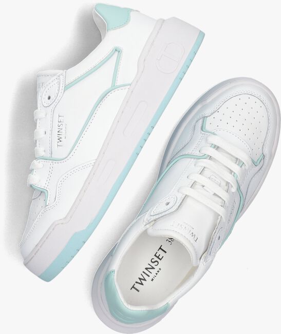 Witte TWINSET MILANO Lage sneakers 231TCP080 - large