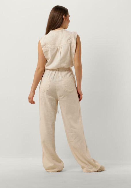 SUMMUM Combinaison JUMPSUIT COTTON LINEN STRETCH Blanc - large