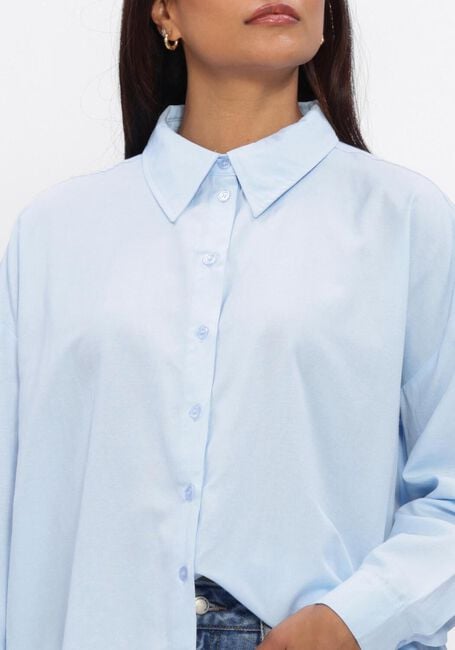 Blauwe MY ESSENTIAL WARDROBE  MWVILDA SUNNA BOXY SHIRT - large