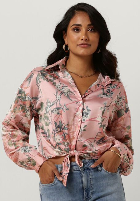 GUESS LSBOWED JUN SHIRT Blouses Rose clair - large
