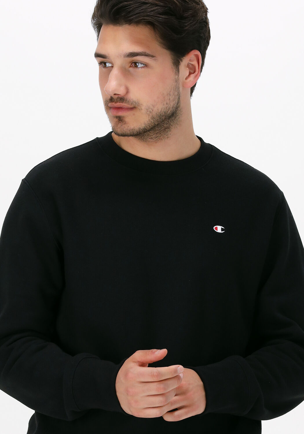 Zwarte CHAMPION Sweater CREWNECK SWEATSHIRT Omoda