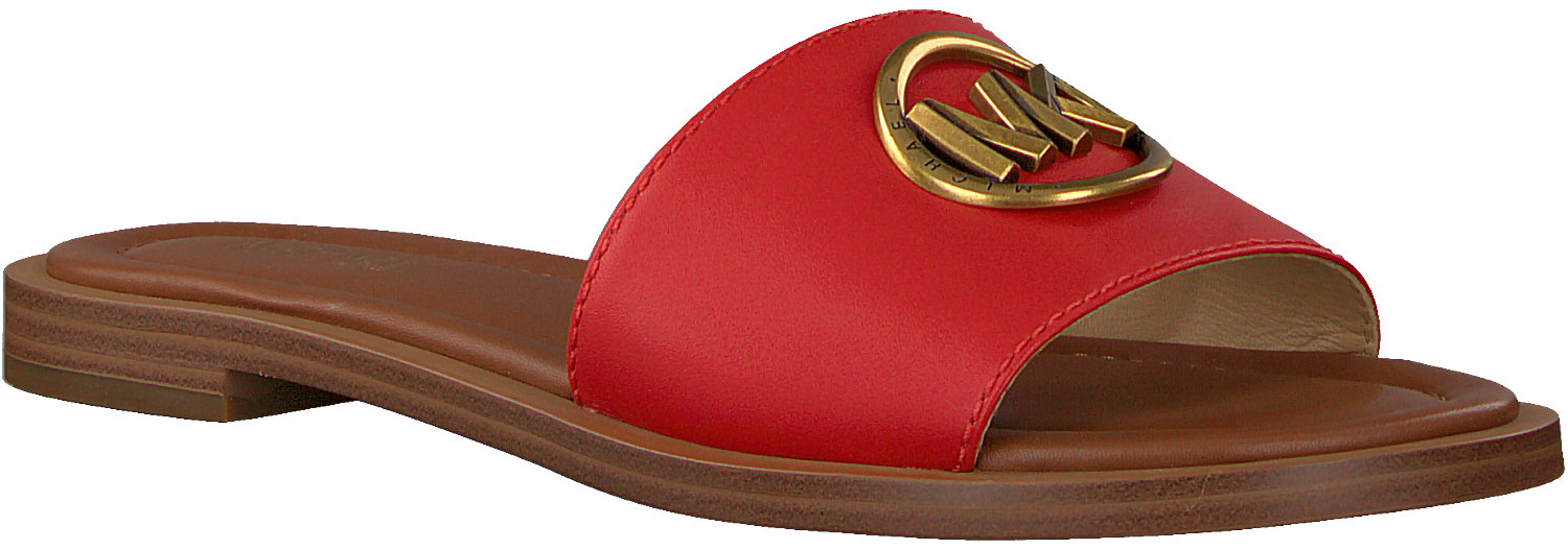 Rode MICHAEL KORS Slippers BRYNN SLIDE Omoda