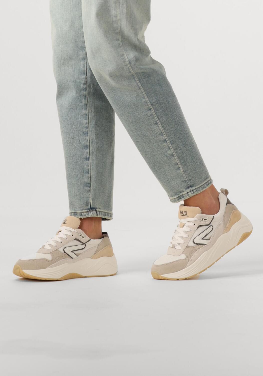 Witte HUB Sneakers GLIDE-Z - large