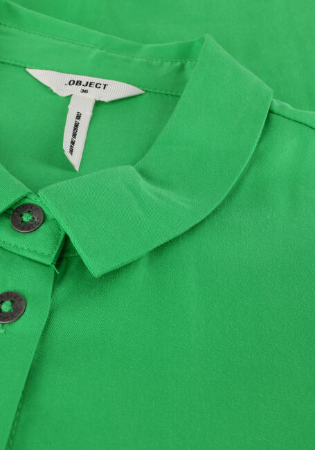 OBJECT Robe midi OBJTILDA ISABELLA S/S DRESS en vert - large