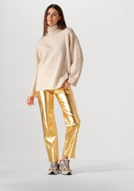 Gouden EDITED Wijde broek OONA TROUSERS - large