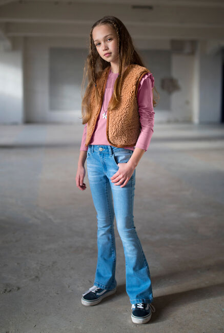 MOODSTREET Flared jeans MT STRETCH FLARED JEANS Bleu clair - large