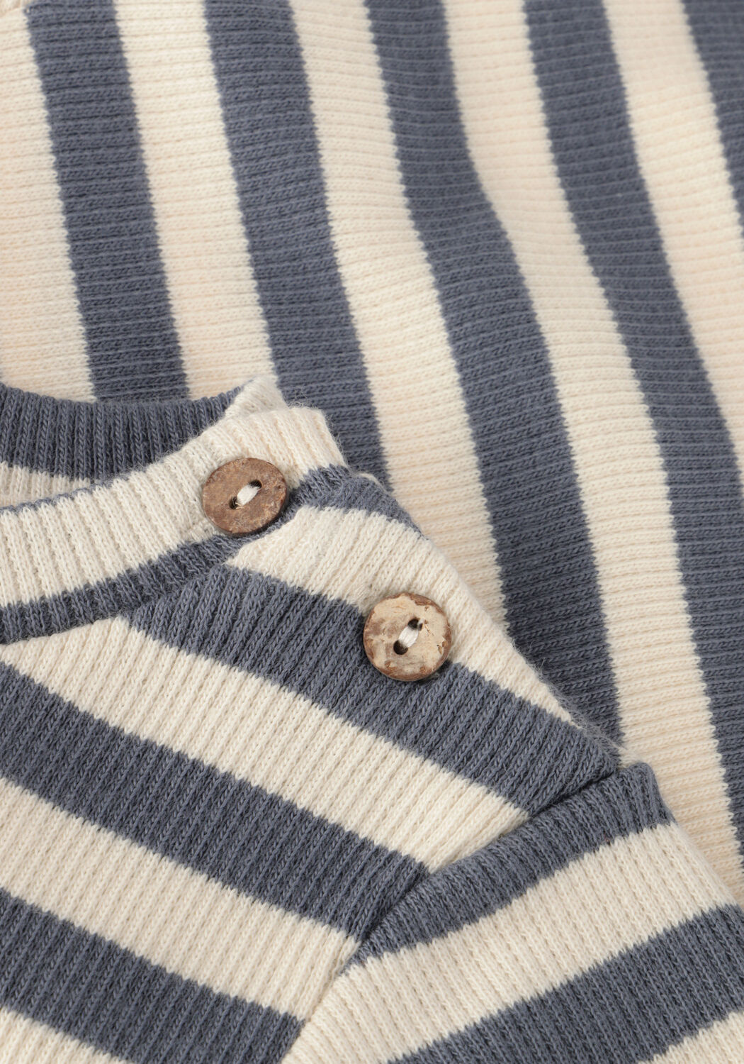 Blauwe PLAY UP  STRIPED RIB BODY - large