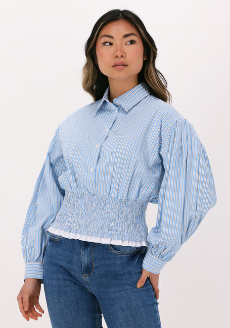 LIU JO CAMICIA RIGHE Blouses Bleu clair - large