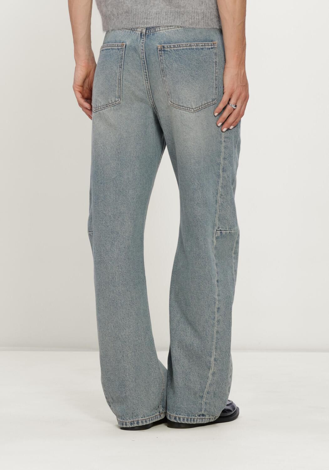 Lichtblauwe CIRCLE OF TRUST Wide jeans BRUNO DNM - large