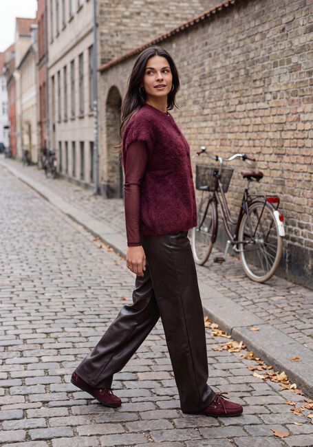 MSCH COPENHAGEN Haut MSCHJANIE ILLENORA TOP en violet - large