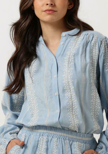 MOSCOW 118-05-JORDAN Blouses en bleu - large