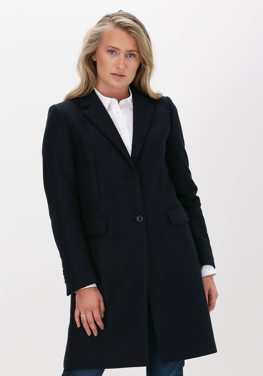 Tommy hilfiger classic shop wool blend coat
