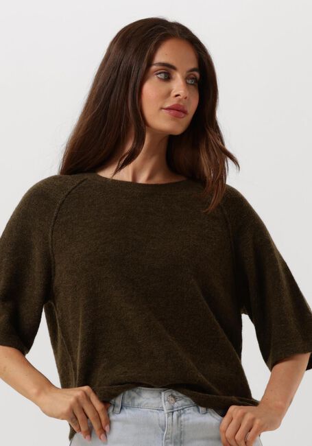 KNIT-TED Pull AVA Olive - large