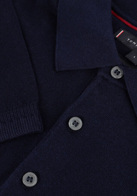 Blauwe TOMMY HILFIGER Polo DC COTTON LYOCELL POLO Blauwe TOMMY HILFIGER Polo DC COTTON LYOCELL POLO - large