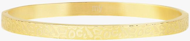 Gouden MY JEWELLERY Armband LEOPARD PRINT BANGLE SMALL - large
