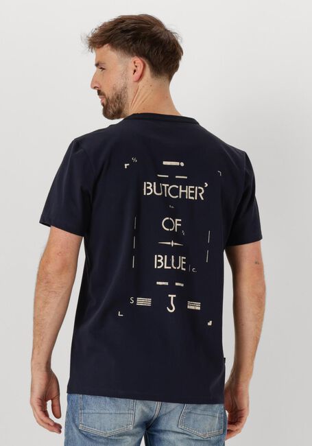 BUTCHER OF BLUE T-shirt ARMY STENCIL TEE Bleu foncé - large