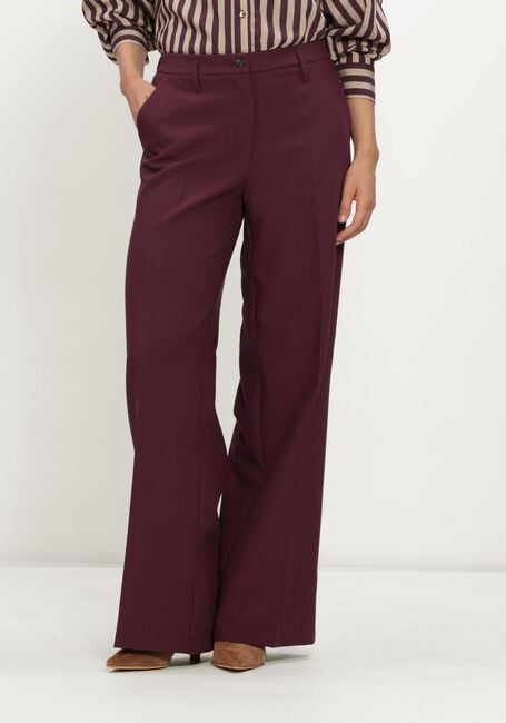 Bordeaux SUMMUM Wijde broek TROUSERS FOAM UNI - large