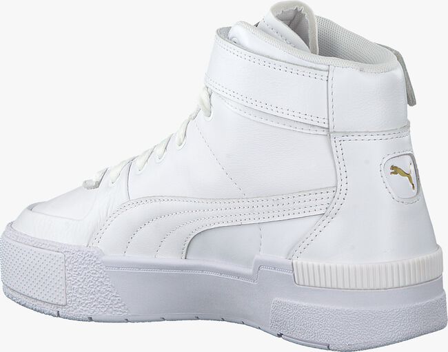 Witte PUMA Hoge sneaker CALI SPORT TOP WARM UP WN'S - large