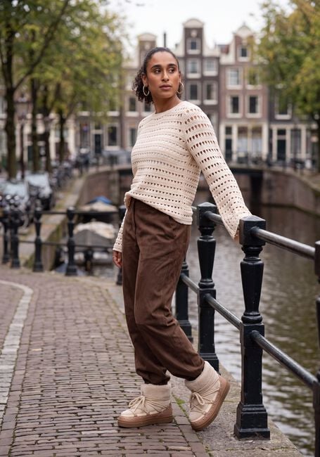 Zand MODSTR&Ouml;M Trui KOLBYMD O-NECK - large