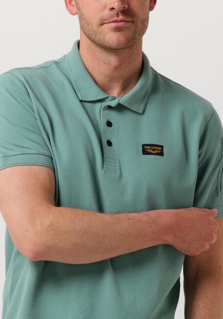 PME LEGEND Polo SHORT SLEEVE POLO TRACKWAY en bleu - large