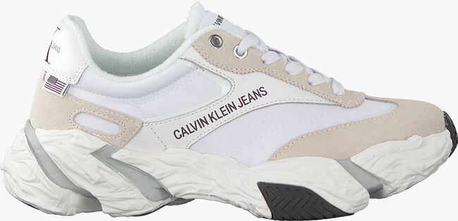 CALVIN KLEIN Baskets basses SIGMA en blanc  - large