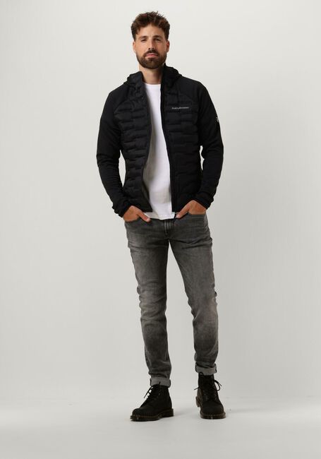 Zwarte PEAK PERFORMANCE Gewatteerde jas M ARGON HYBRID HOOD - large