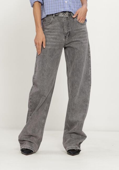 HAUTE L'AMITI&Eacute; Barrel jeans FLIP BARREL GREY TALL JEANS en gris - large