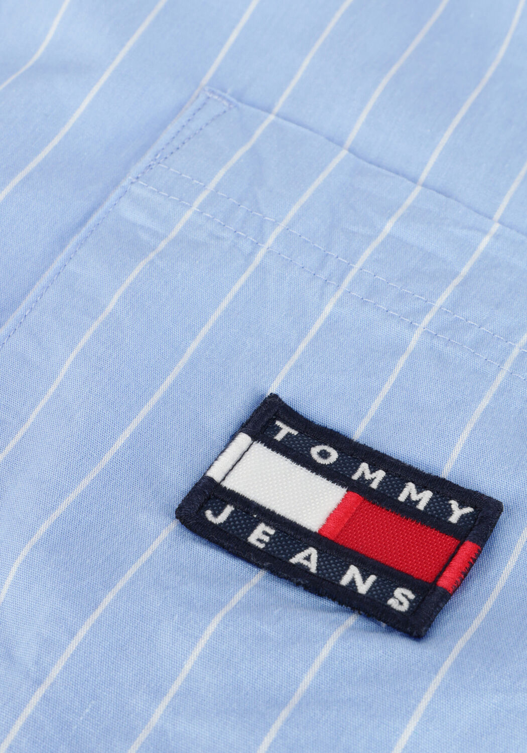 TOMMY JEANS TJW SUPER OVERSIZED STRIPE SHIRT Blouses en bleu - large