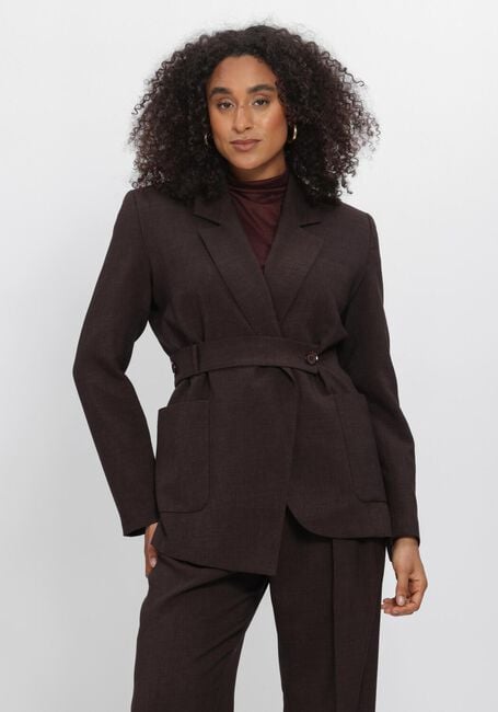 AIMEE THE LABEL ATLASW6 BLAZER Blazers en marron - large