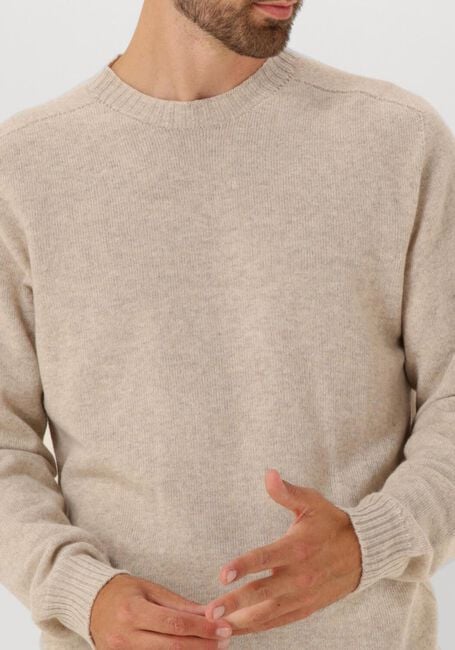 Beige PROFUOMO Trui PULLOVER CREW NECK - large