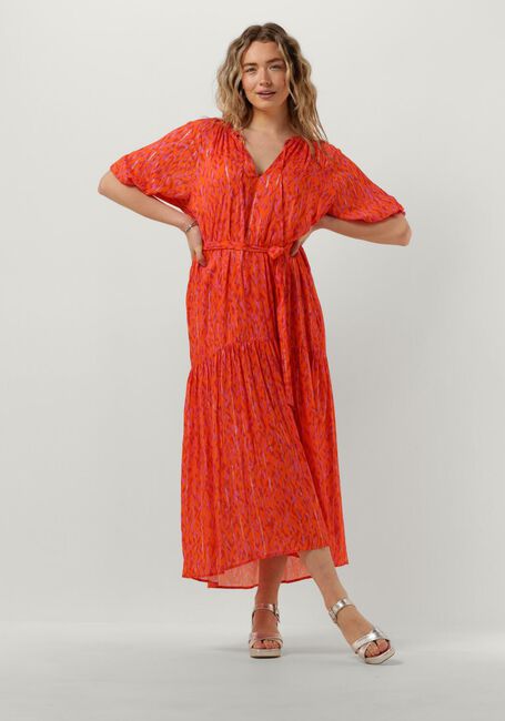 JANICE Robe maxi JULIAN en orange - large