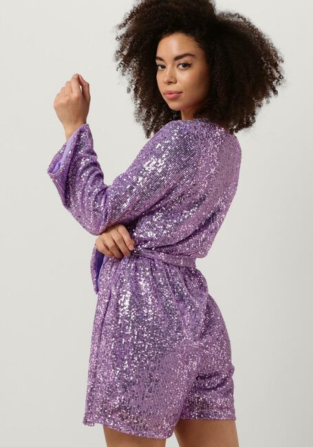 Paarse NOTRE-V  NV-BIBI PLAYSUIT GLITTER - large