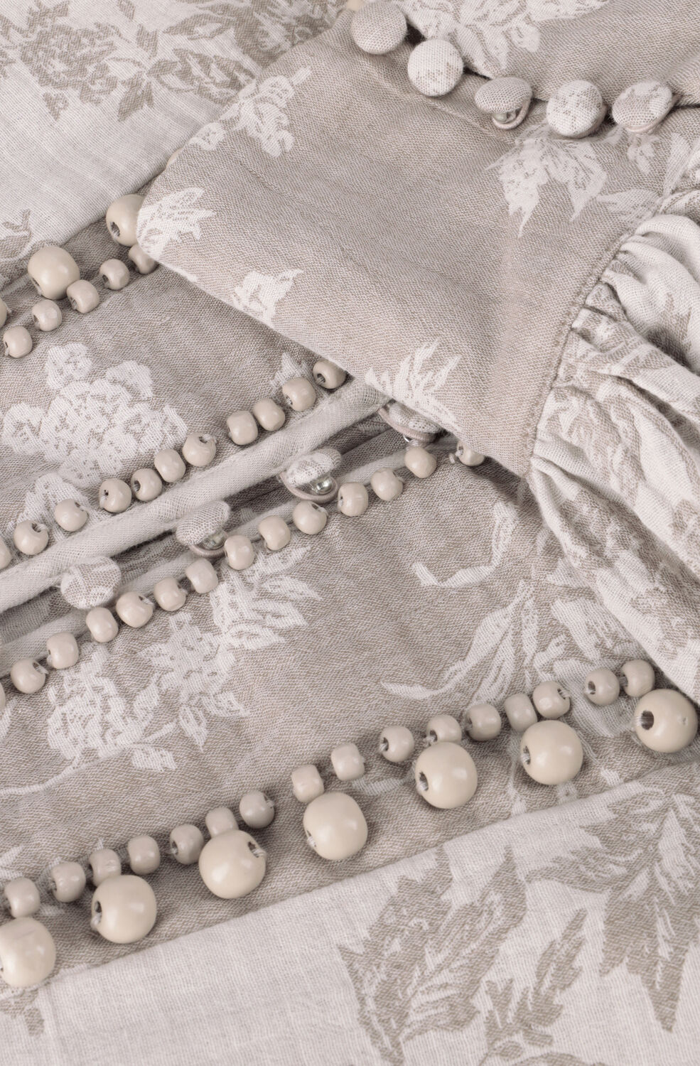 MES DEMOISELLES Mini robe ELA &Eacute;cru - large