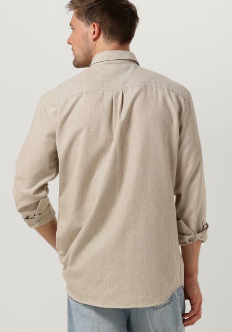 Beige ANERKJENDT Casual overhemd AKKONRAD MELANGE SHIRT - large