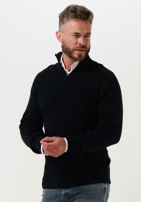 SAINT STEVE Pull JEFFREY Bleu foncé - large