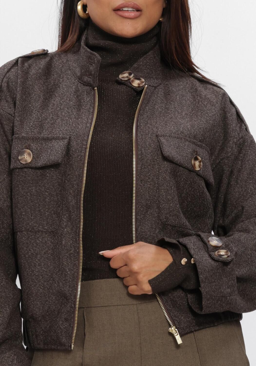 NUKUS Jack HOPE JACKET en marron - large
