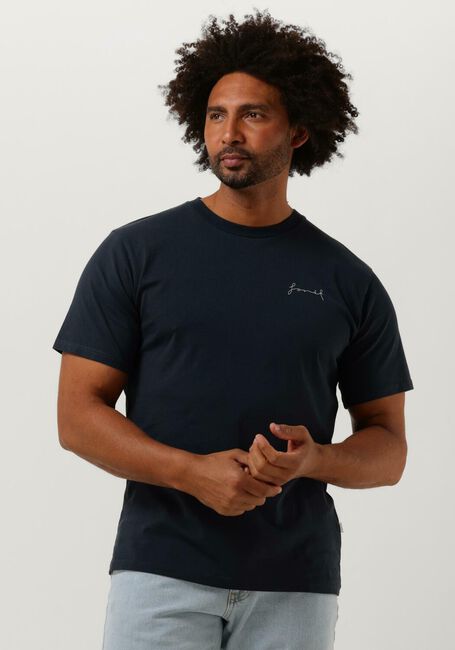 FORÉT T-shirt PITCH Bleu foncé - large