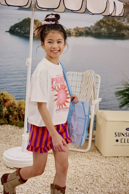 Z8 Pantalon courte CAMILLA en rose - large