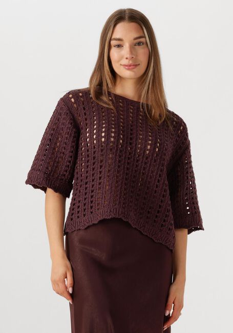 MSCH COPENHAGEN Pull MSCHFAIRYN 2 4 PULLOVER en violet - large
